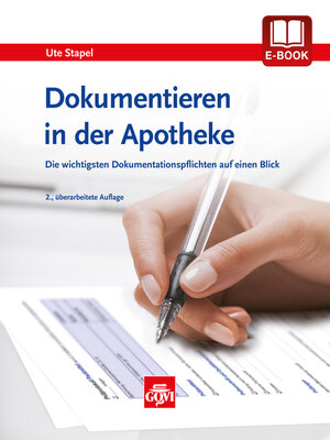cover image of Dokumentieren in der Apotheke
